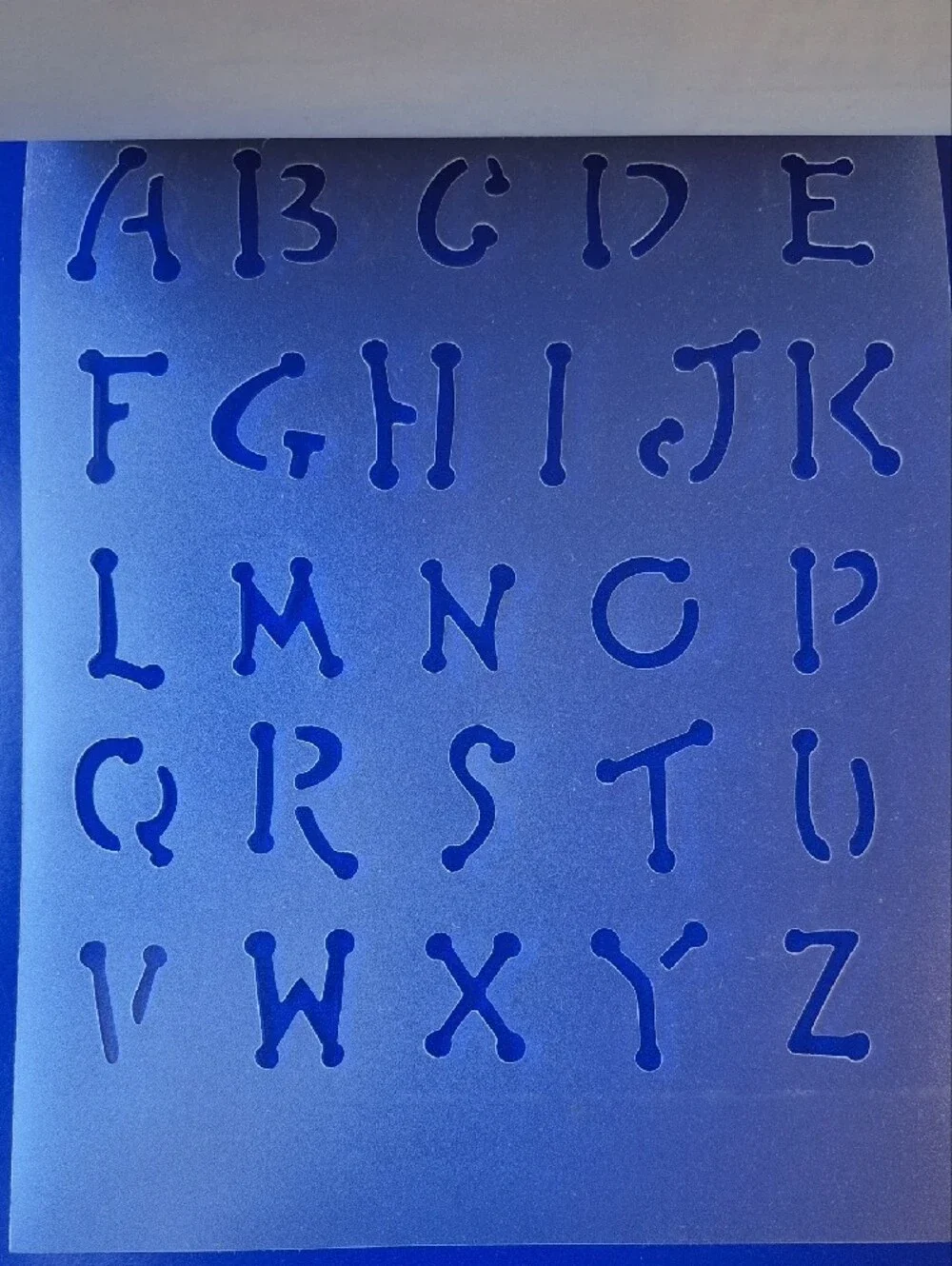 NWT Plaid FolkArt Alphabet Letter Stencil Sheet Value Pack